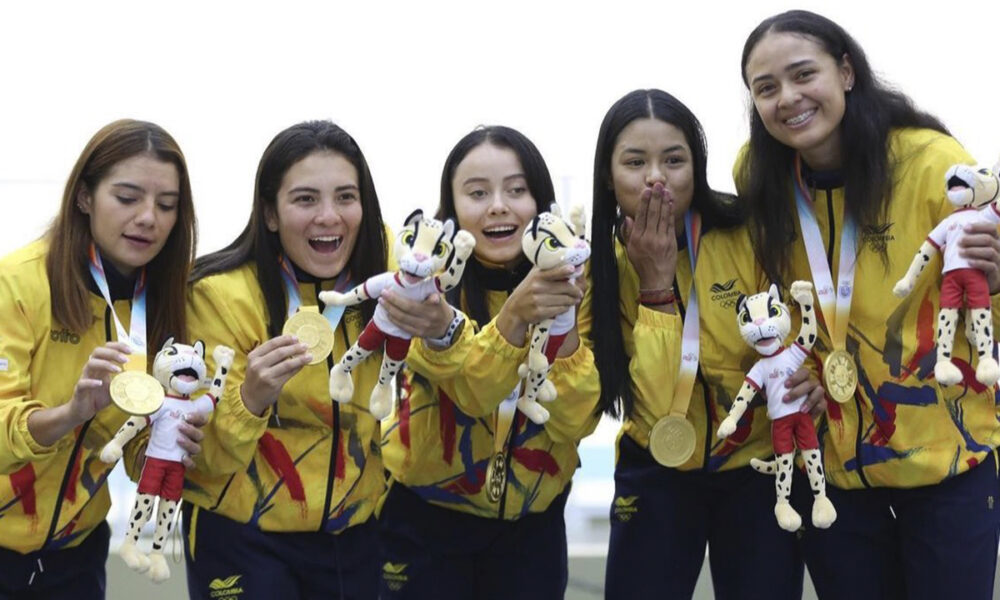 Comenz La Cosecha De Medallas De Colombia En La Pista De Los Juegos