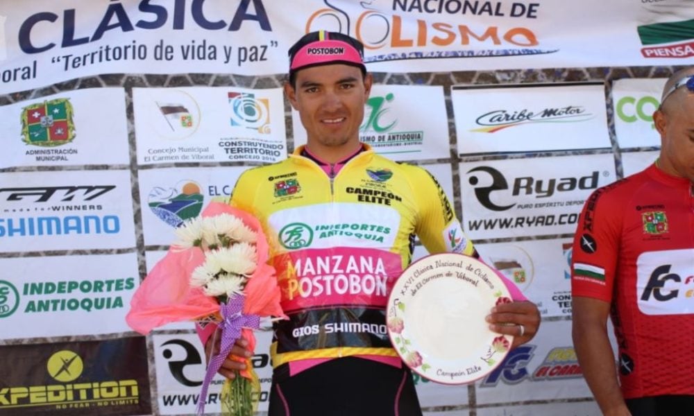 Hernando Bohórquez el gran campeón de la carrera Federación